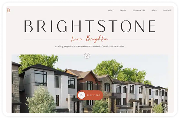 Picture → Brightstone Website Screenshot
