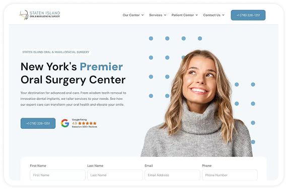 Picture → SIOMS Hero Section Screenshot